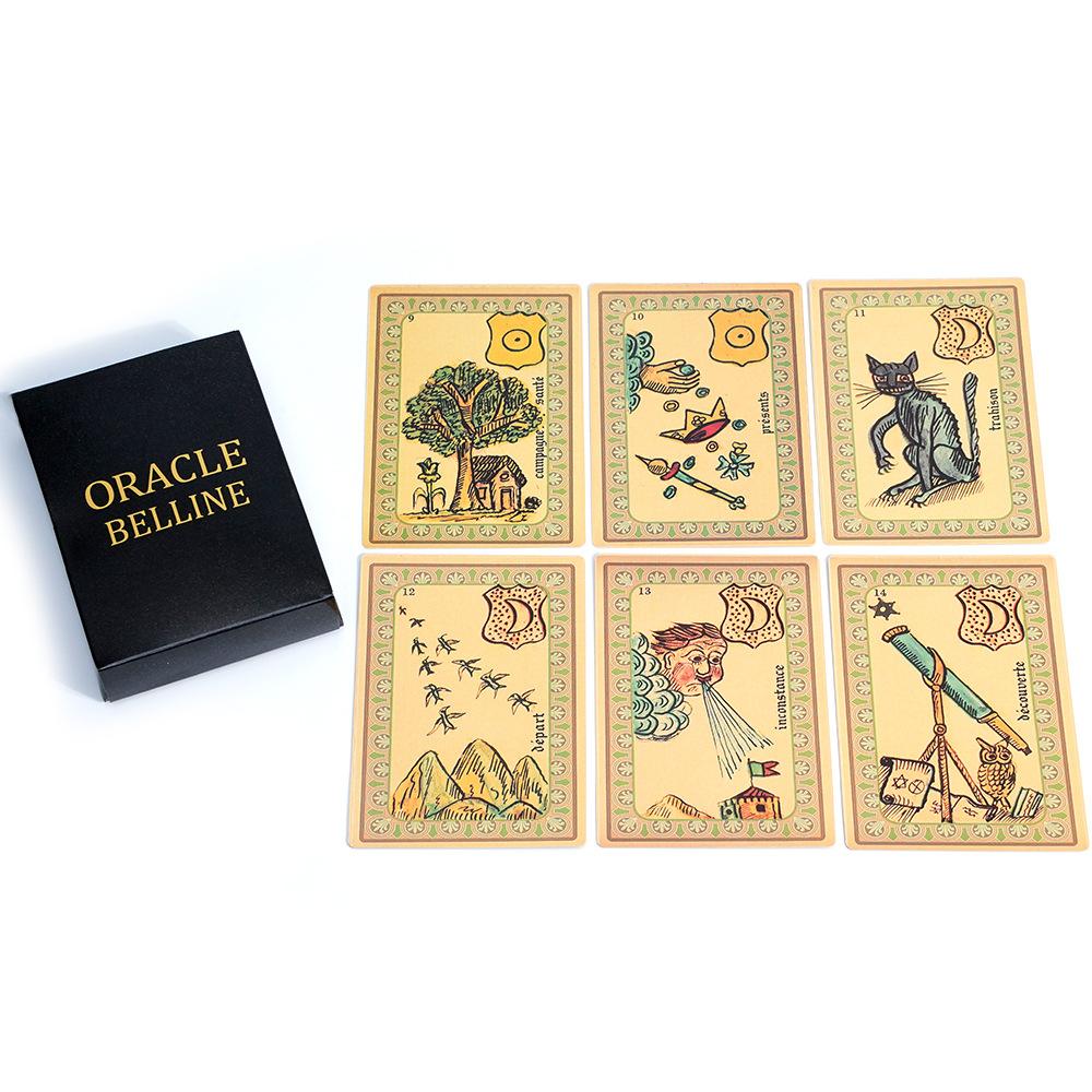 Oracle Belline 10.4*7.3cm 53 Pcs Oracle Cards with Guidebook