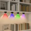 3 Pcs/set Rechargeable Under Cabinet Light Remote Control Stick On Design USB Charging Light Mini LED Color Changing