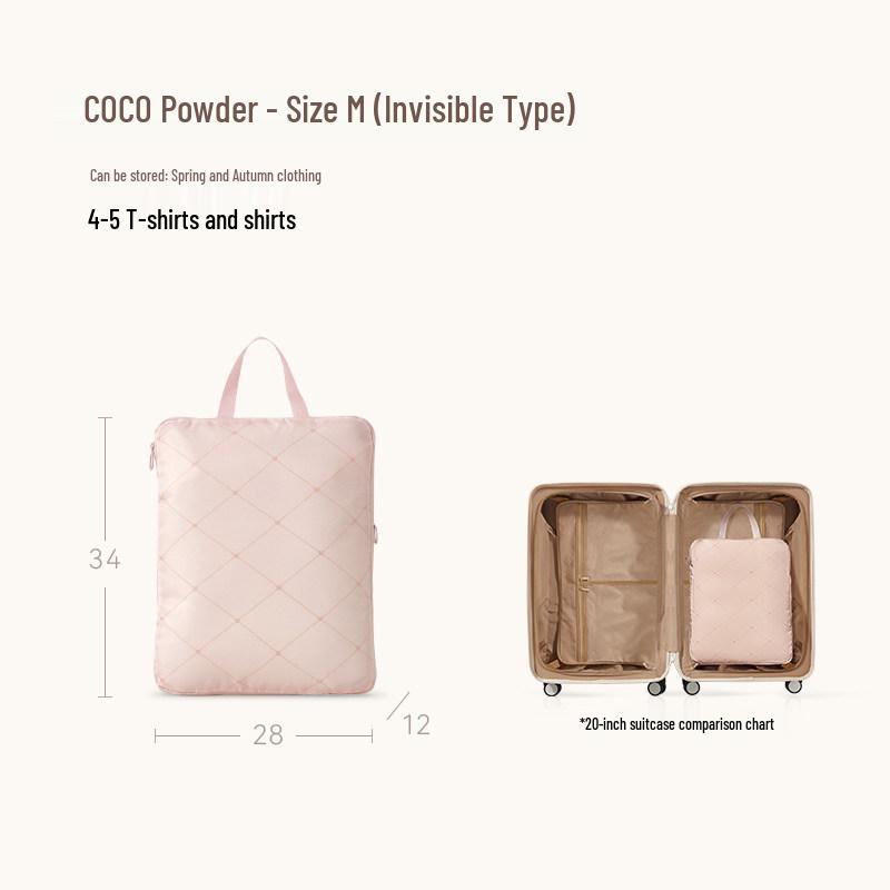 Portable Travel Compression Bag for Clothes and Jackets