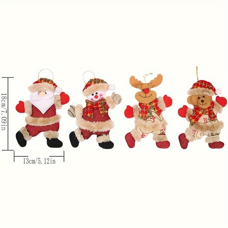 Christmas Dolls Christmas Ornaments New Year Hanging Pendant Xmas Decor Christmas Gifts Doll Christmas Decorations
