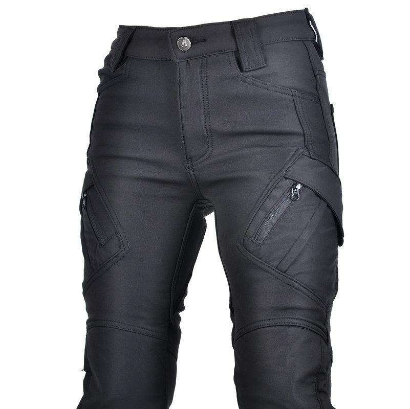 VOLERO + pantalon de moto anti-chute + pantalon de moto anti-chute taille haute en peluche imperméable et épais coupe-vent pour femme
