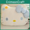 Plush Soft Hellokitty Pillow With Flower And Bow Decorations For Gift Kids