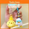 Seagull Frog Mini Plush Pendant Hanging Charm Marine Animal Bag Doll Decoration