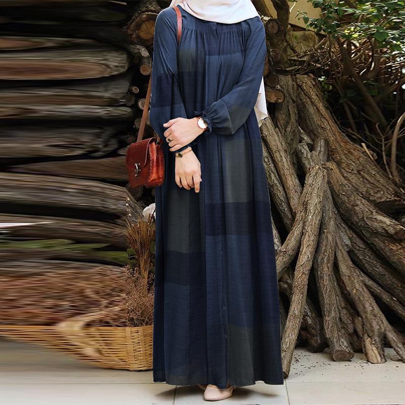 button up abaya