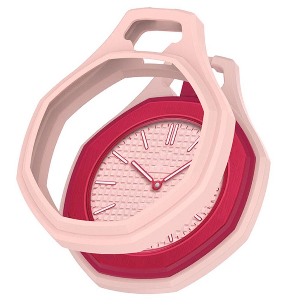 Silicone Protector Cover Shockproof Soft Shell for Swatch X AP Royal Pop Pocket Watch Accessories