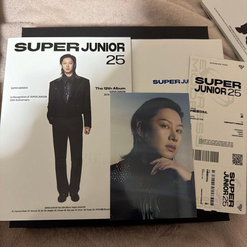 [USED] SUPER JUNIOR 25 The 12th Album Heechul