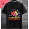 Unisex  Unisexs Funny Aircraft Mechanic Humor Style Graphic TShirt Pure Cotton Sleeve Casual Tshirt for Aviation Enthusiasts