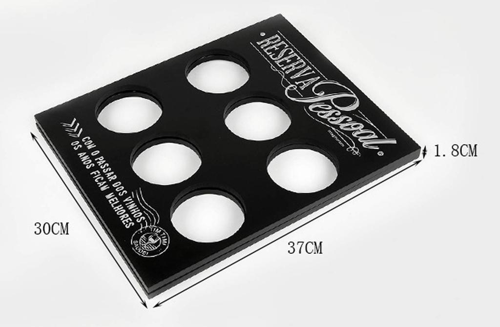 [narunaru] Antique Wooden Wine Holder/Wine Rack, Foldable, Holds 6 Bottles, Stylish