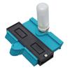 Plastic Shape Contour Gauge Zinc Zinc Alloy Edge Angle Ruler Durable Profile Measuring Tool  For Wood Working
