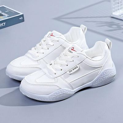Little White Shoes Women's Fashion Versatile Sports Shoes Shock Absorption Light Soft Sole Running Casual Sincere Shoes Not Tired Feet Women's Shoes