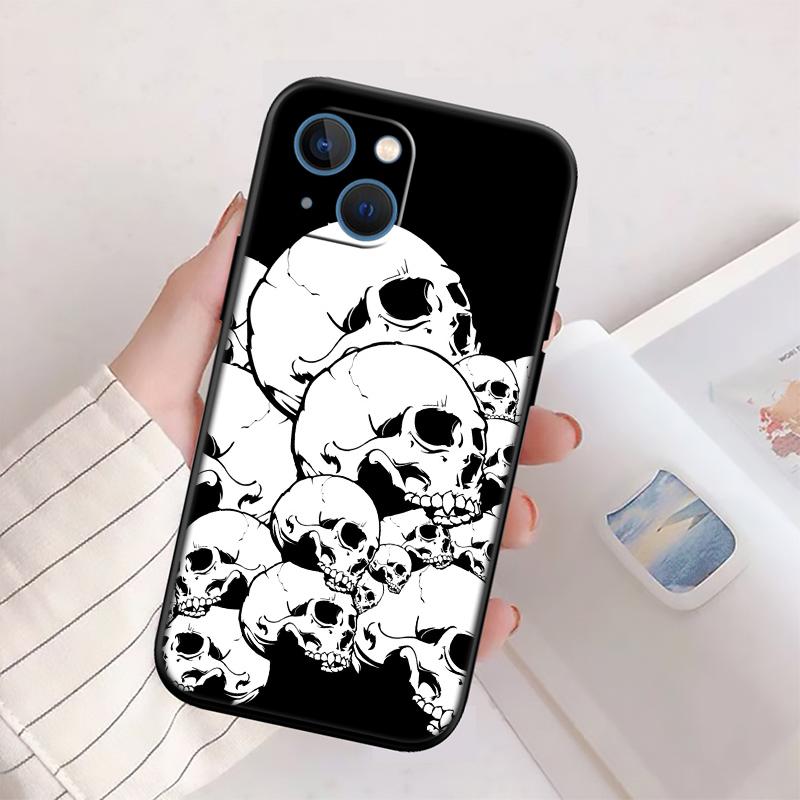 Skeleton Skull New High-End Shell Phone Case for OPPO A3 Pro A72 A74 A76 A77 A77S A78 A79 A94 A95 A18 A40M A58