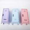 Multi-color Metal Storage Box with Lock - Desktop Cosmetic Organizer & Money Safe