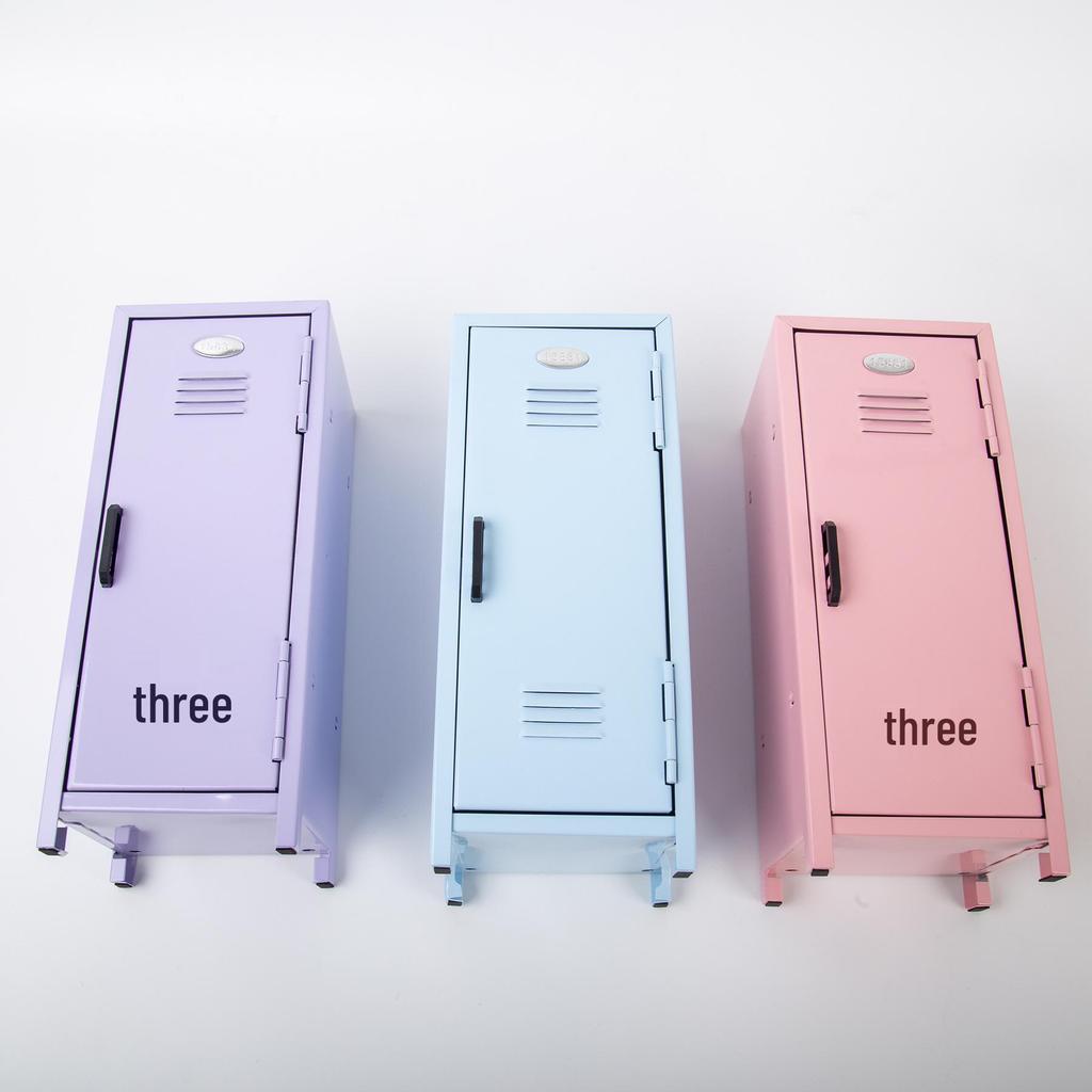 Multi-color Metal Storage Box with Lock - Desktop Cosmetic Organizer & Money Safe