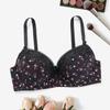 Underwear, Small Floral Bra, Embroidery Lace, Small Chest Gathered, Upper Support, Secondary Breasts Adjusted Bra Wholesale