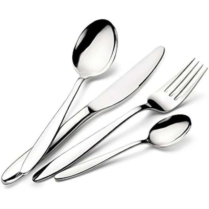 Ménagère - Lagostina - Luisa - Acier inoxydable - 24 pièces