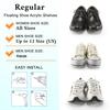 6 Pack Schwimmende Schuh Regale, Transparente Acryl Schuh Regale Montiert ein der Wand, für die Anzeige Von SammlerstüCken für Schuhe und Sneaker