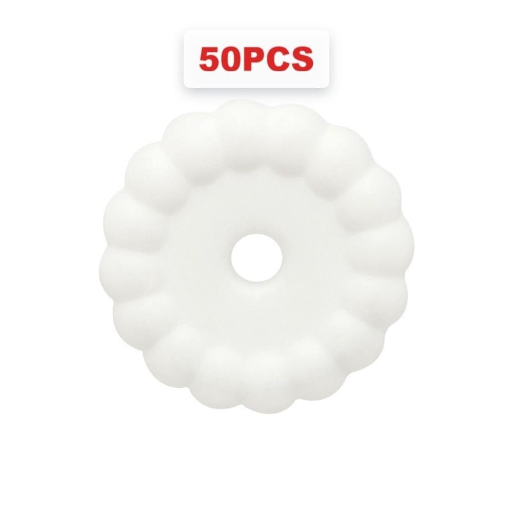 50pcs Solid Color Round Silicone Beads 12mm Flower Silicone Beads For Bracelet Making