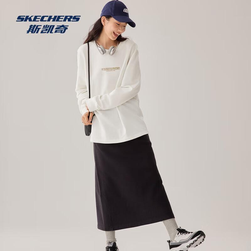 Skechers Unisex Knit Long Sleeve T-Shirt L325U096 M