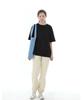 Seinteukeulu Straight Two-Layer Cargo Jogger Pants St2-309Cj Cream