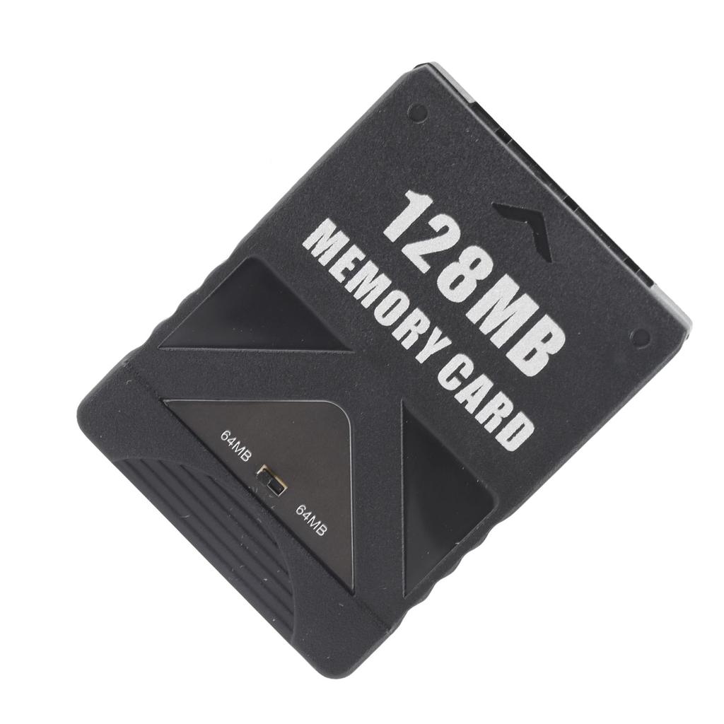Game Console Memory Card 2 in 1 Plug and Play Stable Memory Card for PS2 Game Console128MB
