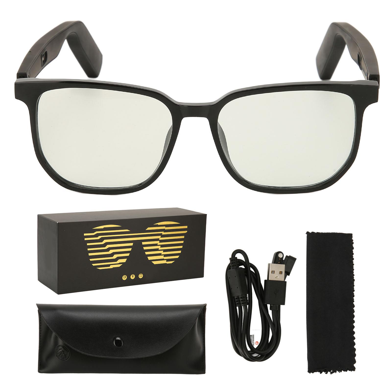 

Touch Listening Bluetooth o Smart Glasses Open Ear Speakers Stereo Smart Sunglasses for Gaming
