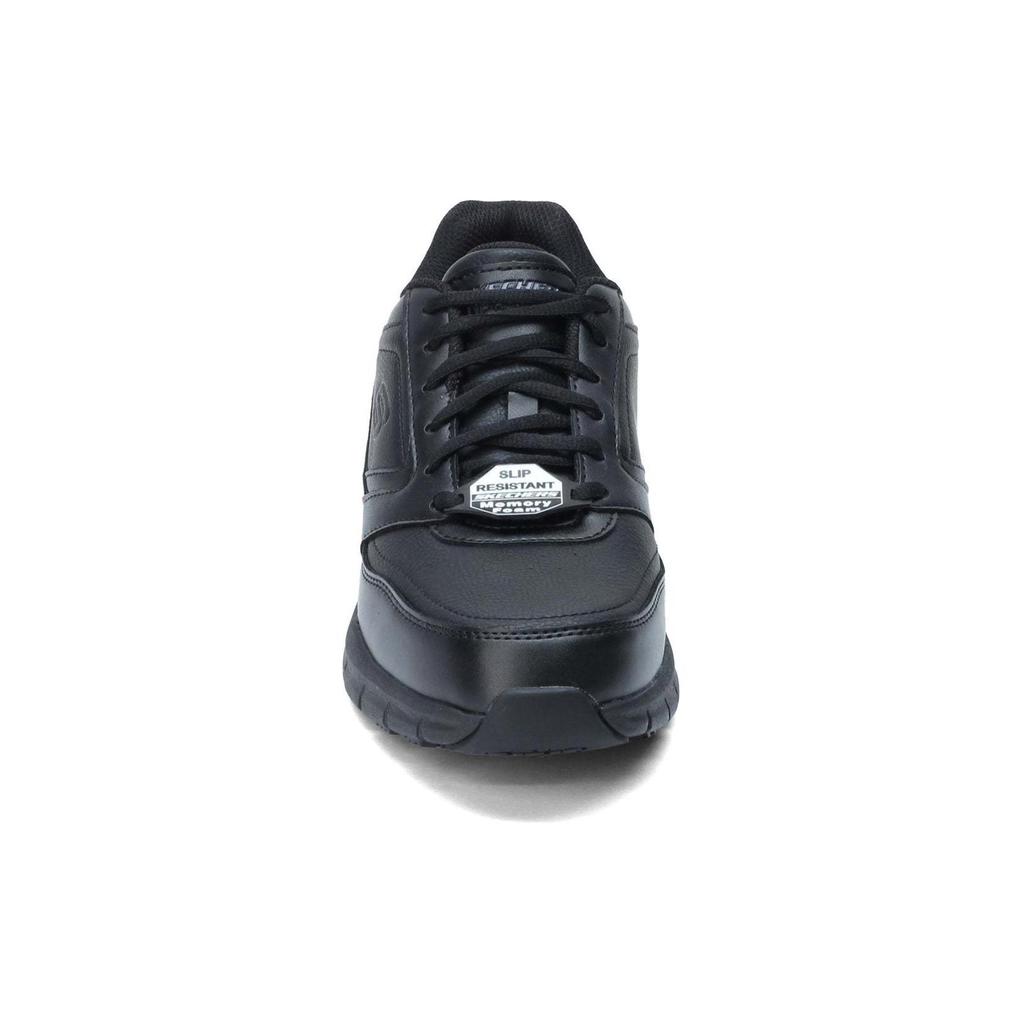 Skechers Comfortable Abrasion Resistant Low top Running Shoes Men's Black 77156W-BLK