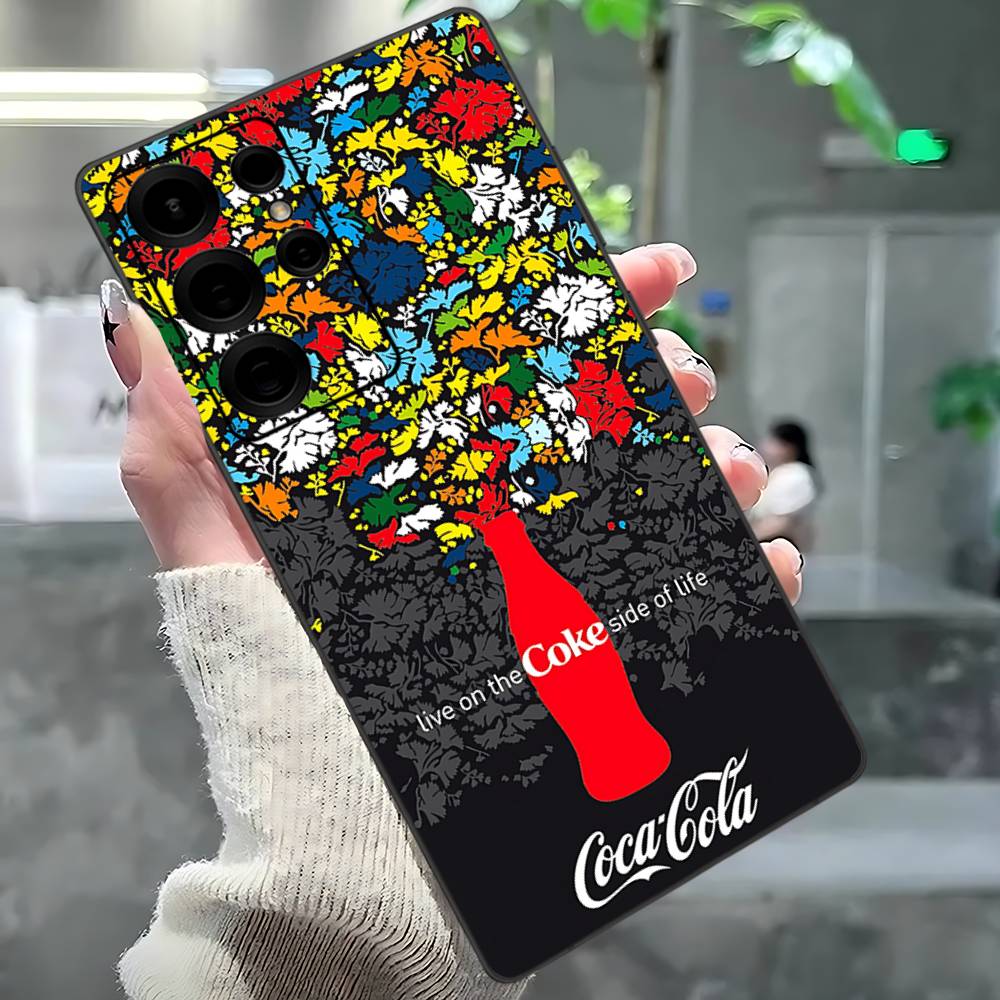 Coca-cola Vintage Handyhülle Für Samsung S 24 Fe 25 Ultra Plus 20 Lite 21 30 22 23 24 22 Ultra 5G Fundas