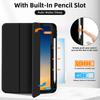 For iPad A16 11th 10th 9th 8th Air 4th 5th Generation 10.9 Inch Pencil Holder Case iPad Pro 11 12.9 13 Inch Tablet Funda Cover