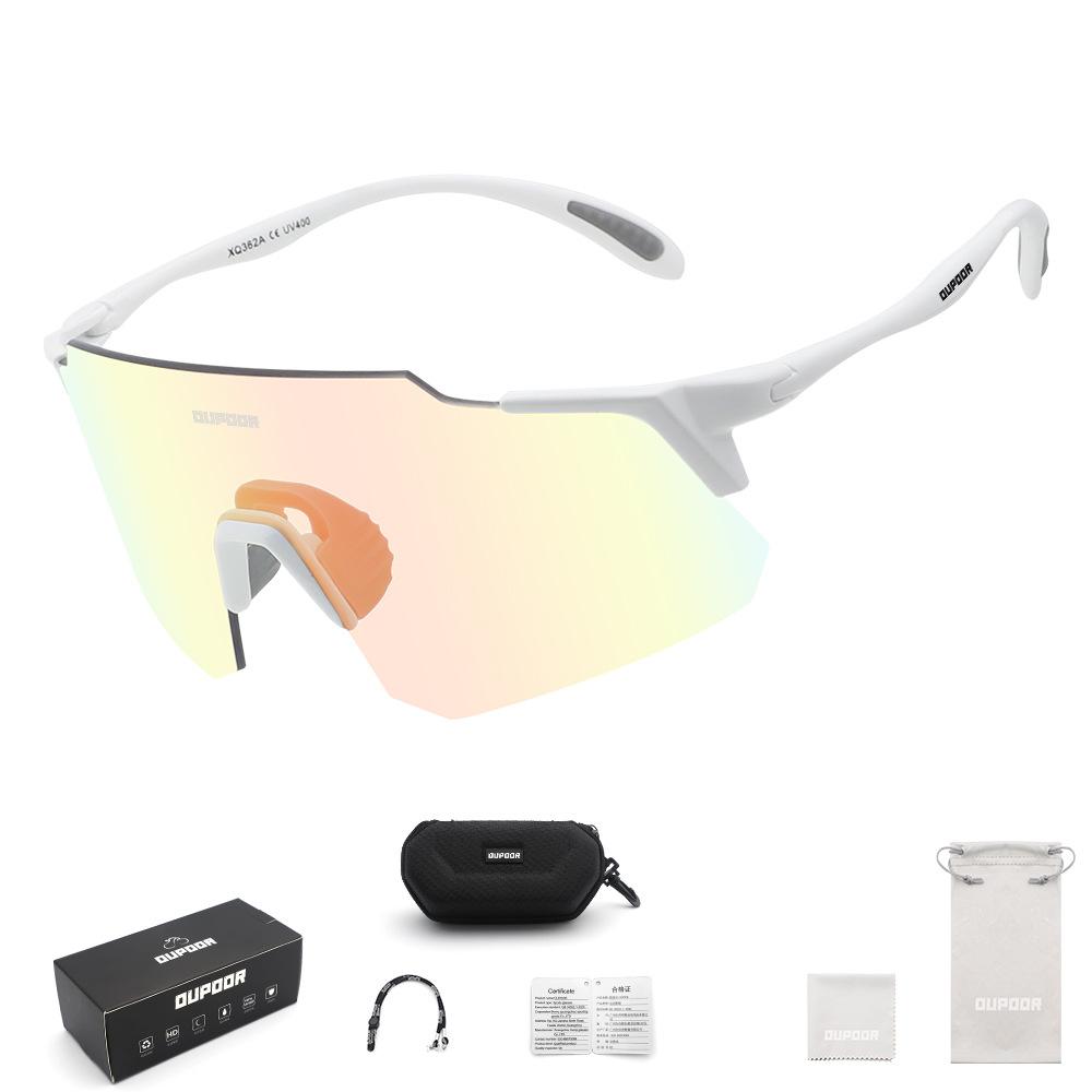 

New Photochromic Dazzling Lenses Sports Cycling Glasses Outdoor Men s Women s Marathon Day Night Dual-use Running