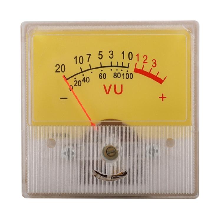 

DB Meter Header VU Level Meter Durable High Accuracy Exquisite Workmanship Audio 1