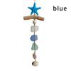 Driftwood Starfish Hanging Ornament Natural Beach Decor Coastal Wall Art Nautical Home Decoration Handmade Rustic Seaside Accessory