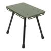 Portable Folding Stool Lightweight Aluminum Oxford Fabric Seat Cushion 330.7lbs Load Bearing Fishing Camping Chair for Hiking