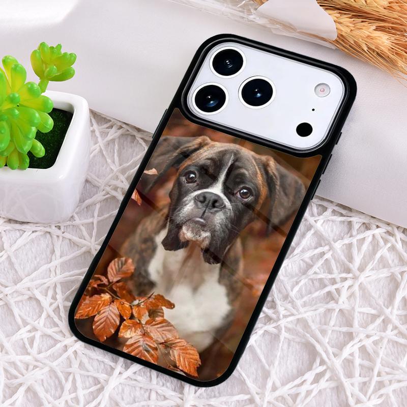 

Dogs 1 Boxer Phone Case for iPhone 17 Air 16 15 11 12 14 13 Pro Max Shockproof Cover iPhone 13 Pro Max