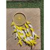 Wood Handcrafted Dream Catcher for Bedroom,Living Room,Home Decor with Light, Positive Energy Decorative Show Piece |Rustic Boho Wall Hanging