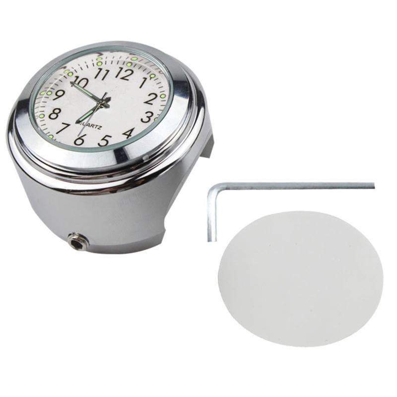 

Водонепроницаемые часы на руль мотоцикла светятся в темноте крепление для расписания велосипеда