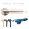 Silicone Door Handle Protective Cover Anti-collision Baby Doorknob Protect Door Knob Cup Safety Cover Noiseless Suction N1k4