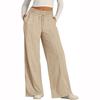 Pantaloni de trening drepți de yoga pentru femei, largi, pantaloni de trening largi pentru exterior, sală de sport, alergare, casual