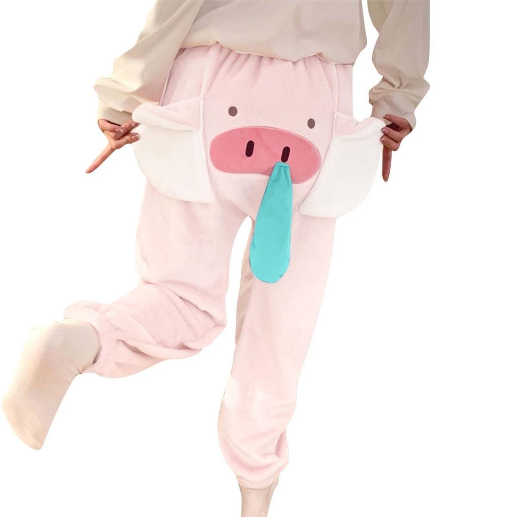 Elephant Shorts Couple Shorts Small Nose Knocking Shorts Funny Sleepwear