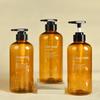 500ml Round Shoulder Shampoo Bottle, 300ml Thick-Walled Conditioner Bottle, Lotion Dispensing PET Bottle