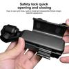 PULUZ PU722B For DJI Osmo Pocket 3 Extension Adapter Protective Frame Extended Handle Cold Shoe Mount Bracket