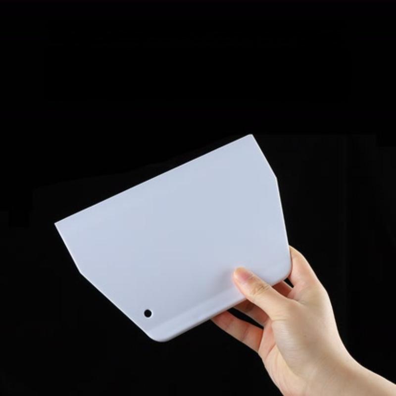 Plastic Scraper Rice Noodle Roll Scraper Bread and Cream Dough Cutter Soft Spatula Oil Scraping Board Household Kitchen Baking