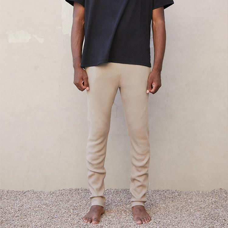 Fear of God Essentials FW21 Thermal Pant Men Pants Tan FOG-FW21-043