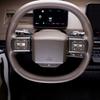 For Kia PV5 2026 2026 Car Turning Carbon Fiber Steering Wheel Trim Cover Automobile Interior Accessories
