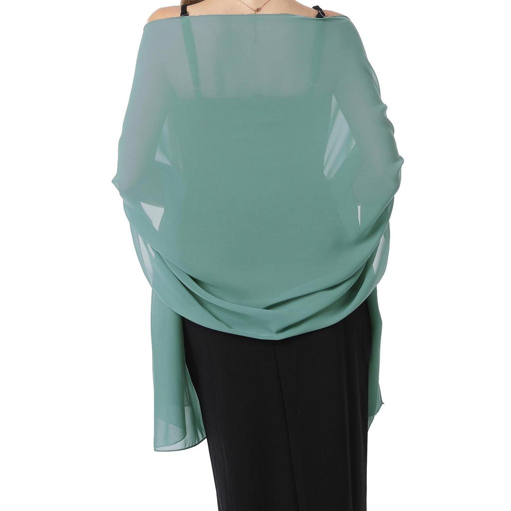 Women's Chiffon Evening Shawl and Wrap for Weddings and Bridesmaids