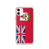 Coque Téléphone – Drapeau Bermudes – Compatible iPhone 11 – Étui Souple – Résistant Et Antichoc - Silicone - Pixelforma