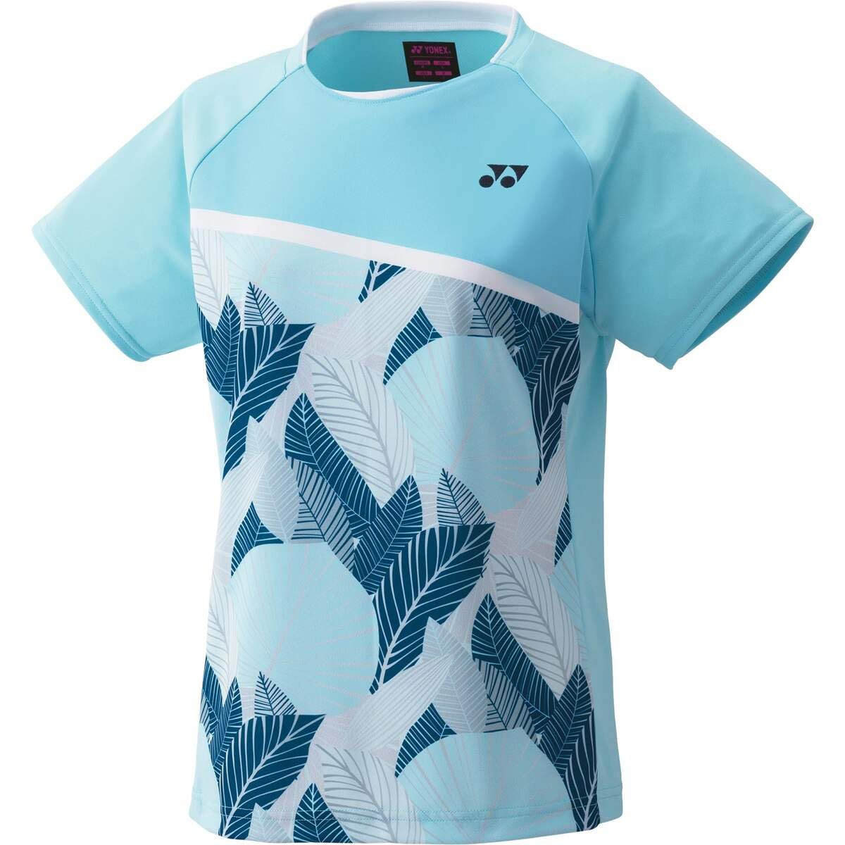

Yonex Game Aqua Blue Size O Women s Shirt, 20812, (111),