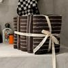 5 Pinstripe 200g Hotel Towels