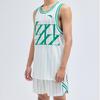 Anta Lightweight Series Logo Letter Pattern Striped Tank Top And Shorts Basketball Suit Men Sportswear White 152321205-1