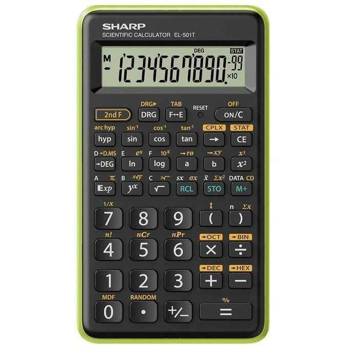 SHARP EL501TBGR Scientific Calculator