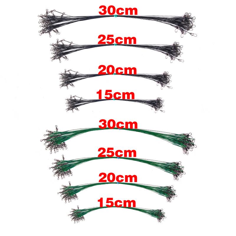 Anti-Bite Fishing Line: Steel Wire, Anti-Tangling Braided Sub-Line for Bait and Gear